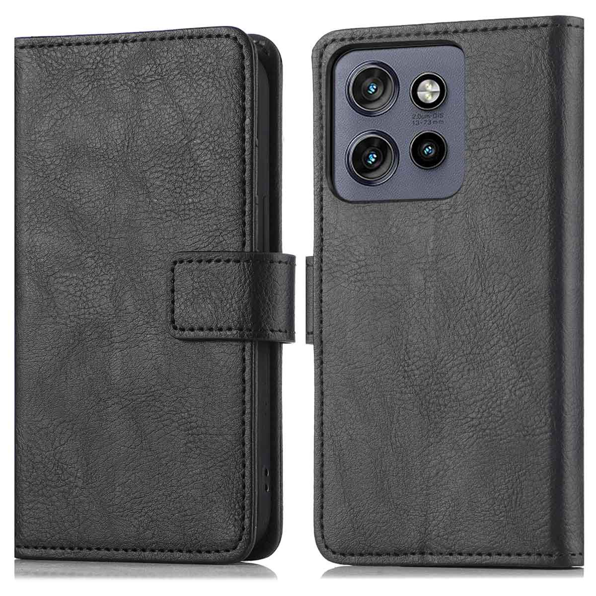 imoshion Luxe Bookcase voor de Motorola Thinkphone 25 / Edge 50 Neo / Edge 60 Neo - Zwart