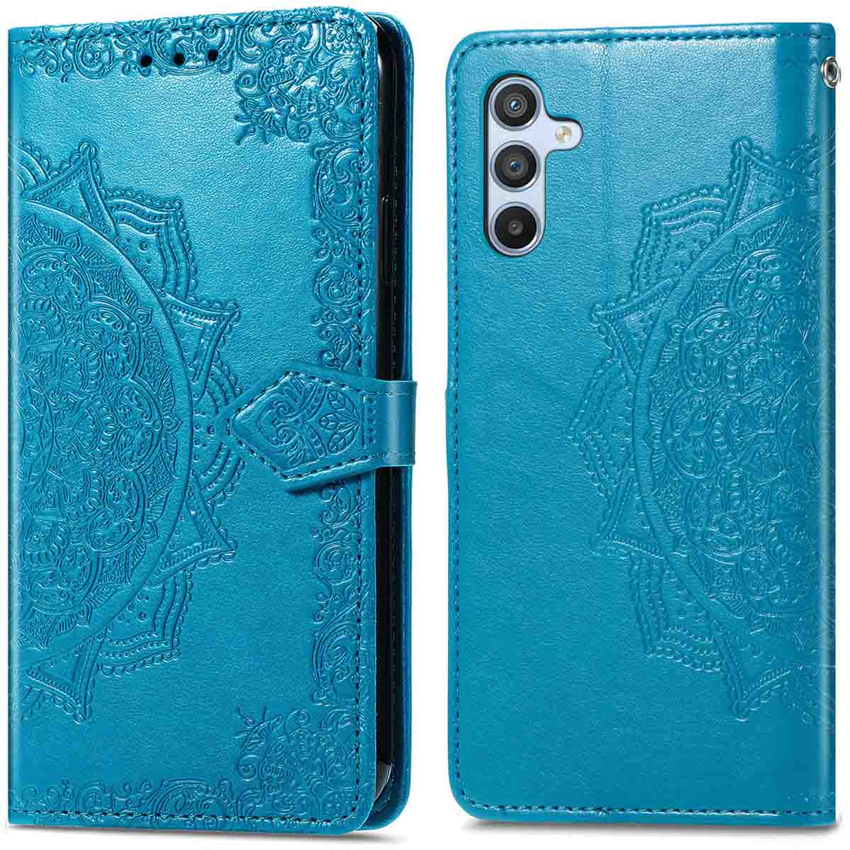 imoshion Mandala Bookcase voor de Samsung Galaxy A26 - Turquoise
