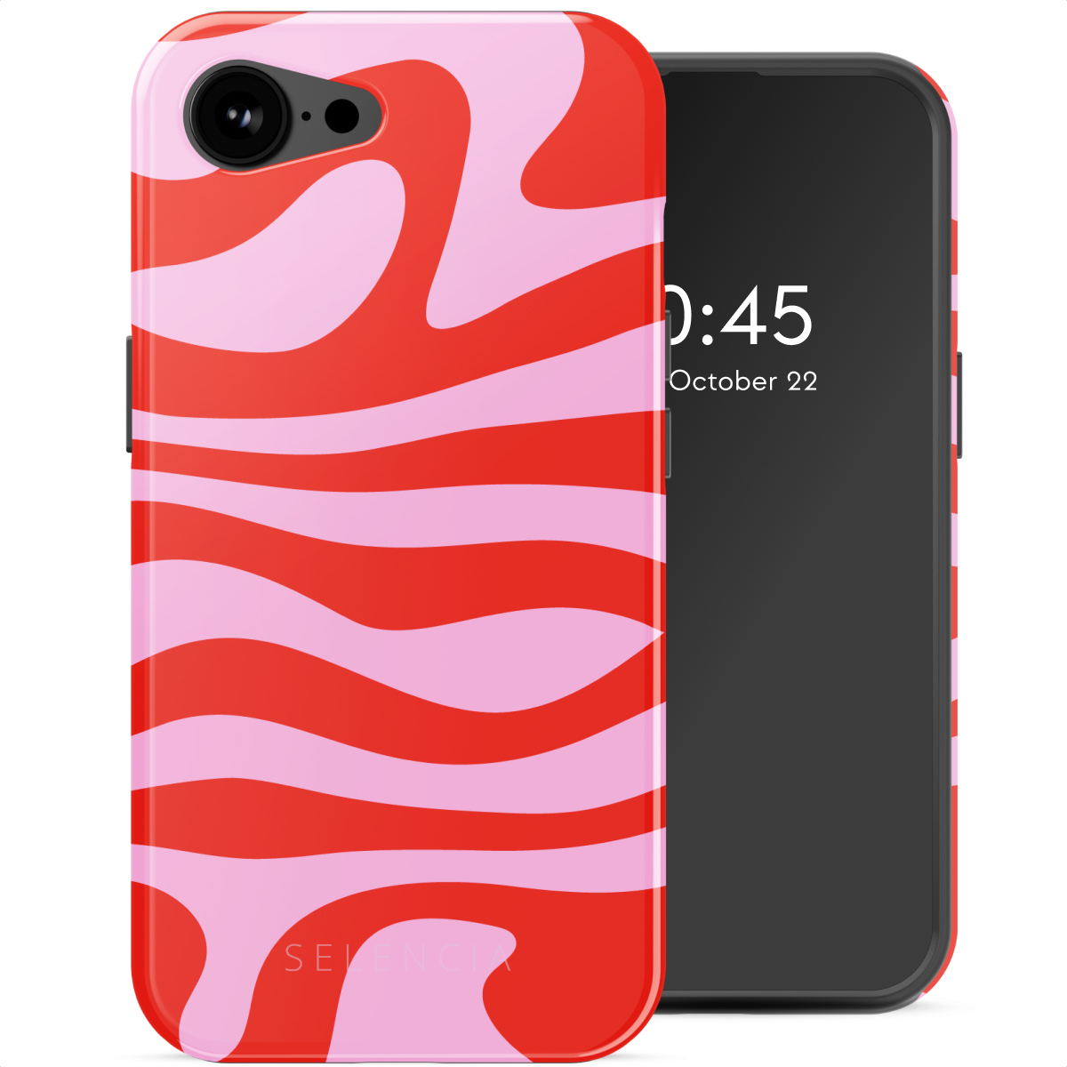 Selencia Coque arrière Vivid avec MagSafe Apple iPhone 17e / 16e - Dream Swirl Pink