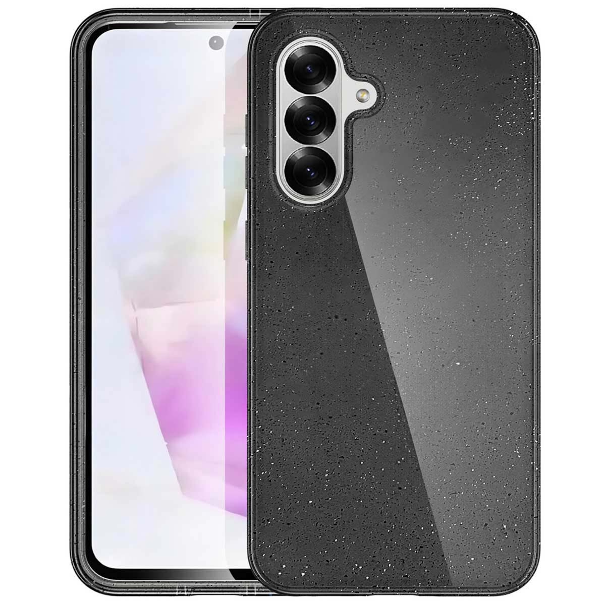 imoshion Coque Pailletée Samsung Galaxy A36 - Glitter Noir