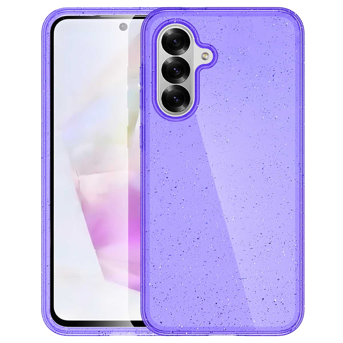 imoshion Coque Pailletée Samsung Galaxy A36 - Paillettes Violet