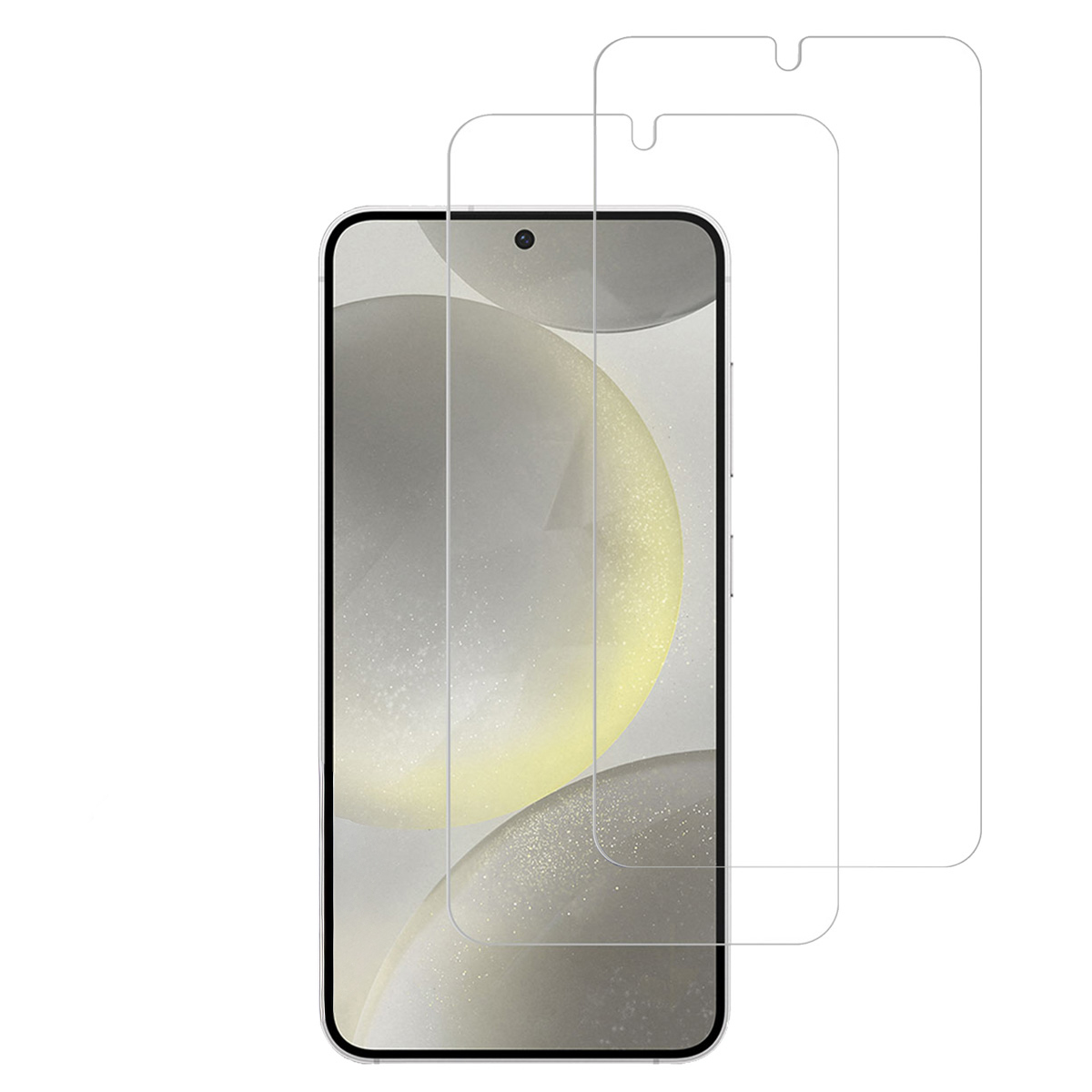 Accezz Protection d'écran en verre trempé 2-pack Samsung Galaxy S25 / S24