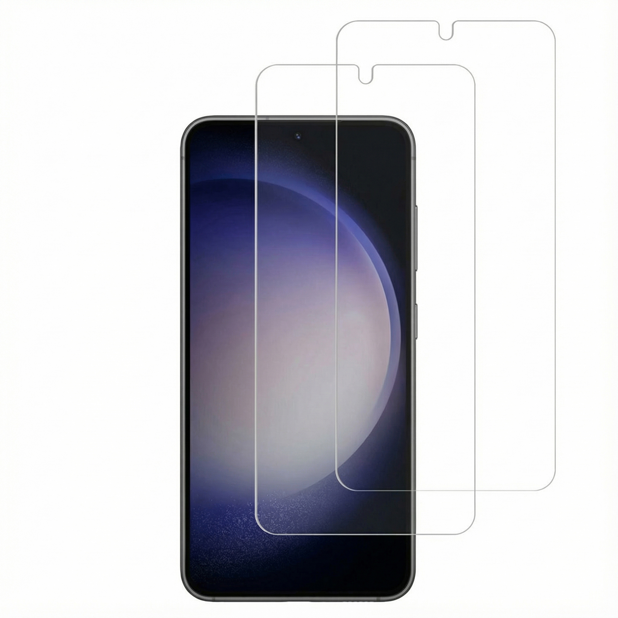 Accezz Protection d'écran en verre trempé 2-pack Samsung Galaxy S22 / S23
