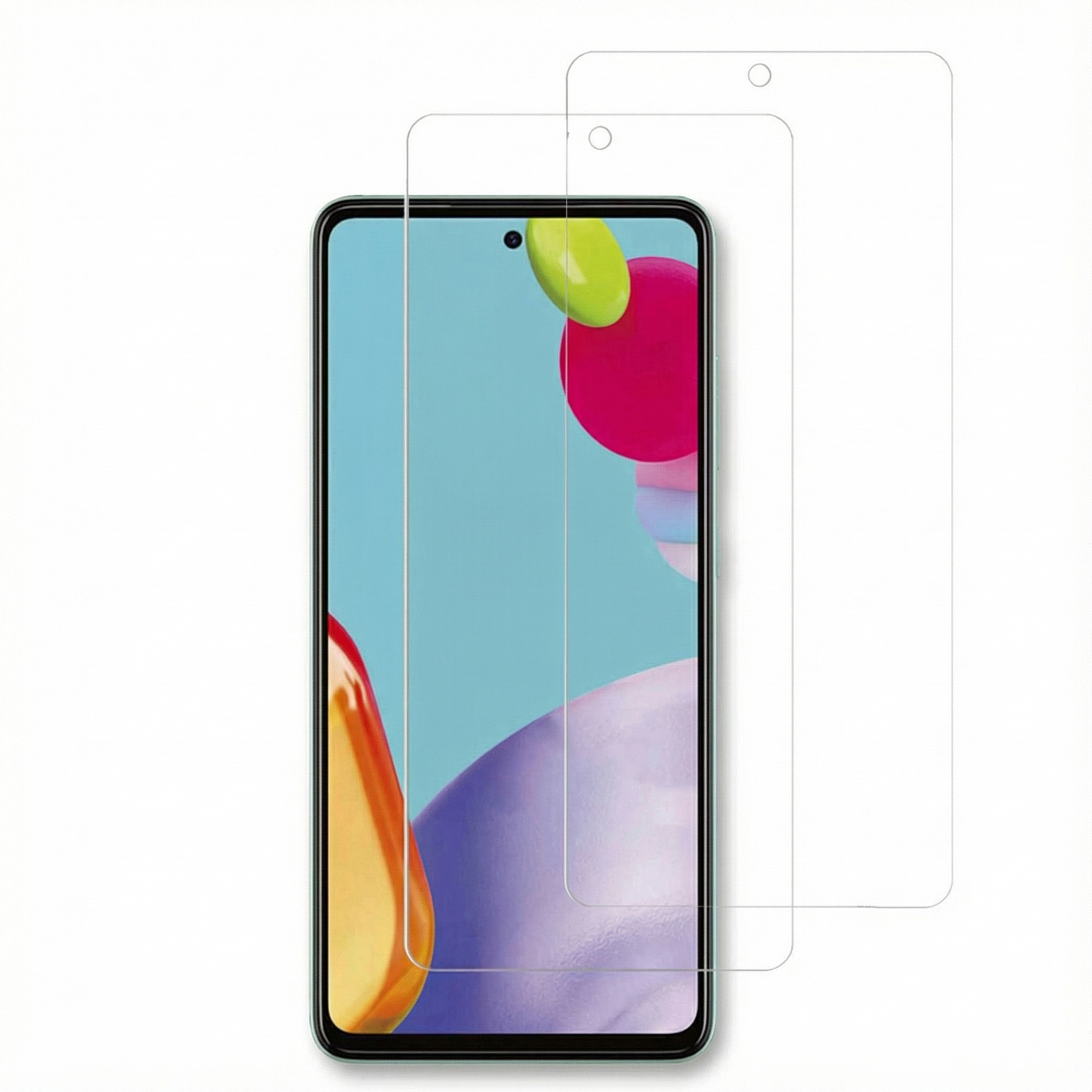 Accezz Gehard Glas Screenprotector 2-pack voor de Samsung Galaxy A52(s) (5G/4G) / A53