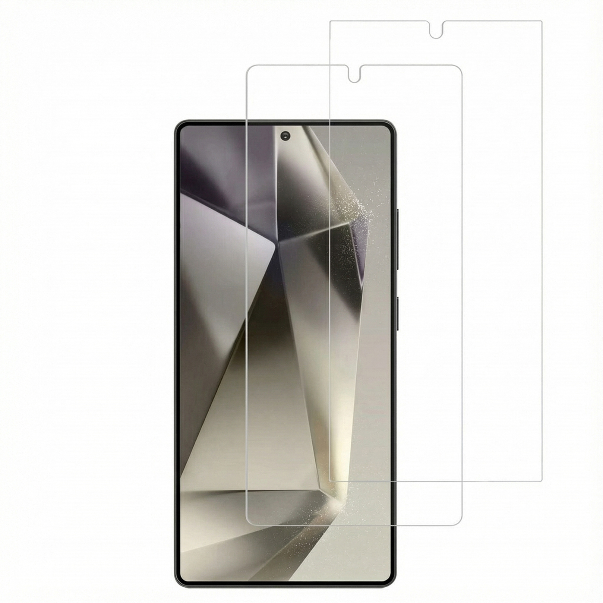 Accezz Gehard Glas Screenprotector 2-pack voor de Samsung Galaxy S25 Ultra