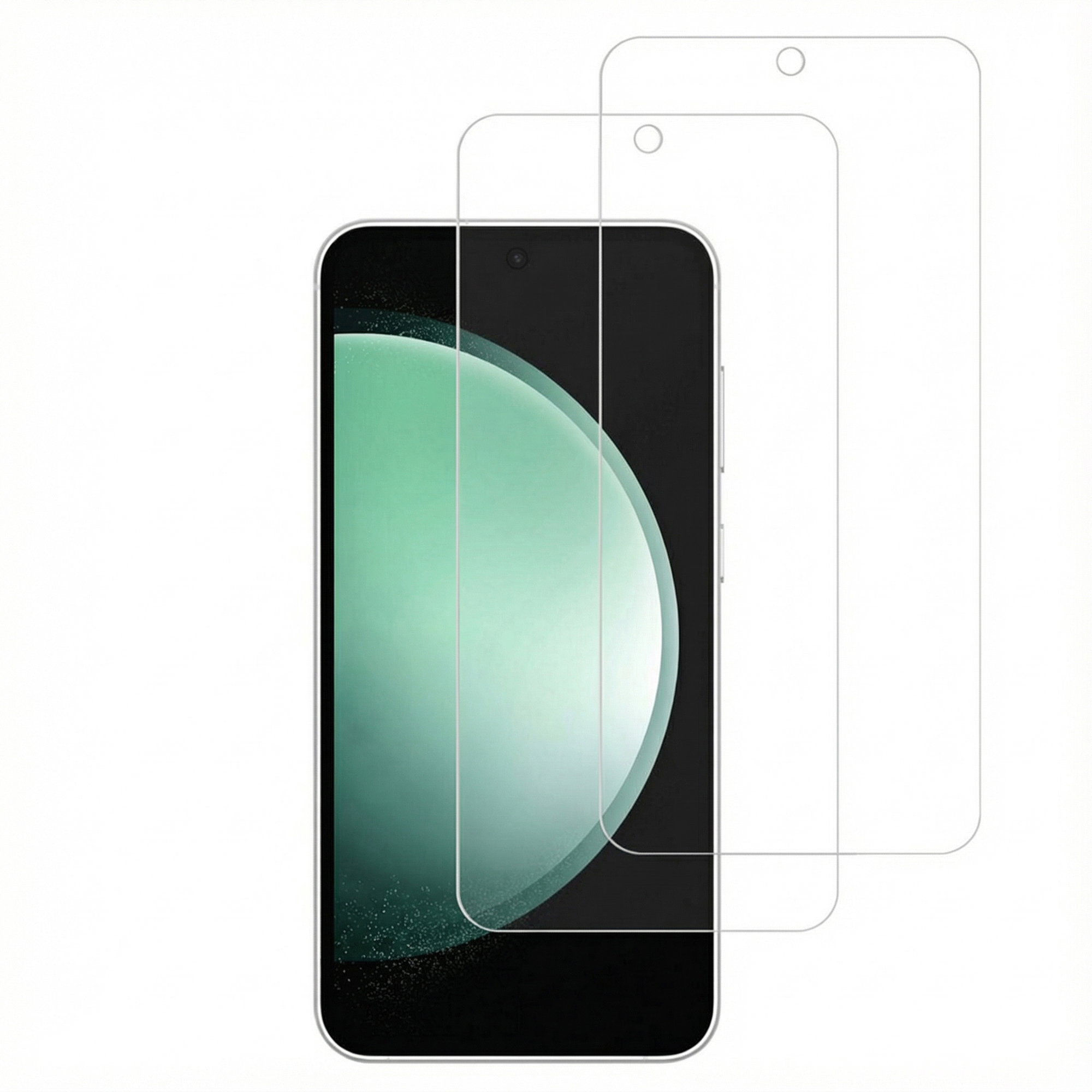 Accezz Gehard Glas Screenprotector 2-pack voor de Samsung Galaxy S24 FE / A36 / A37 / A56