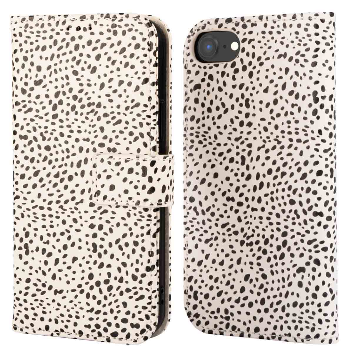 imoshion Design Bookcase voor de Apple iPhone SE (2022 / 2020) / 8 / 7 / 6(s) - Desert Dots