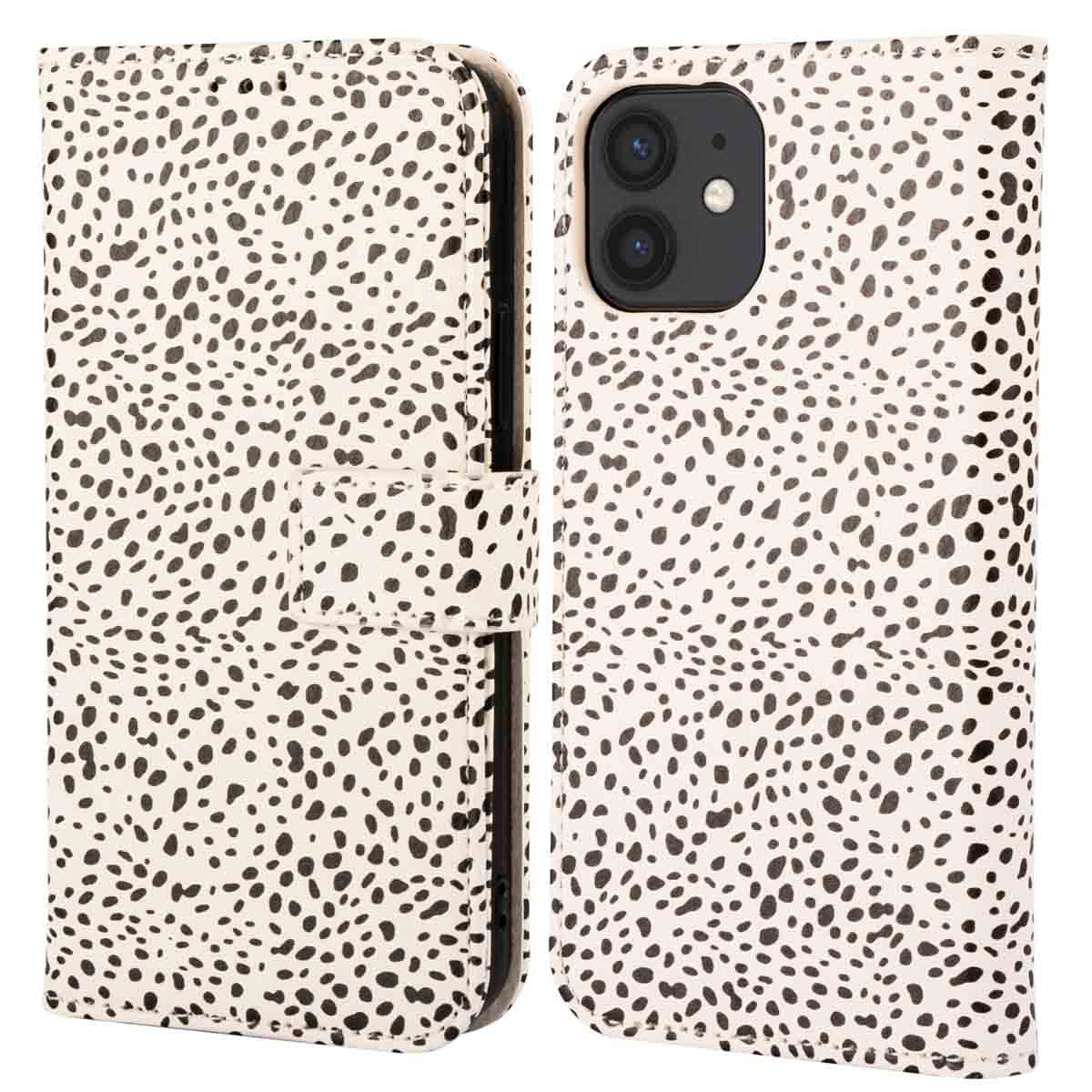 imoshion Design Bookcase voor de Apple iPhone 12 (Pro) - Desert Dots