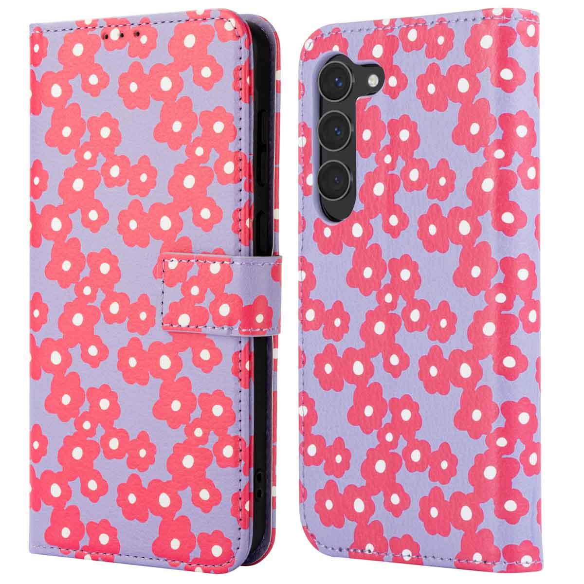 imoshion Design Bookcase voor de Samsung Galaxy S23 - Dusty Rose Blossoms