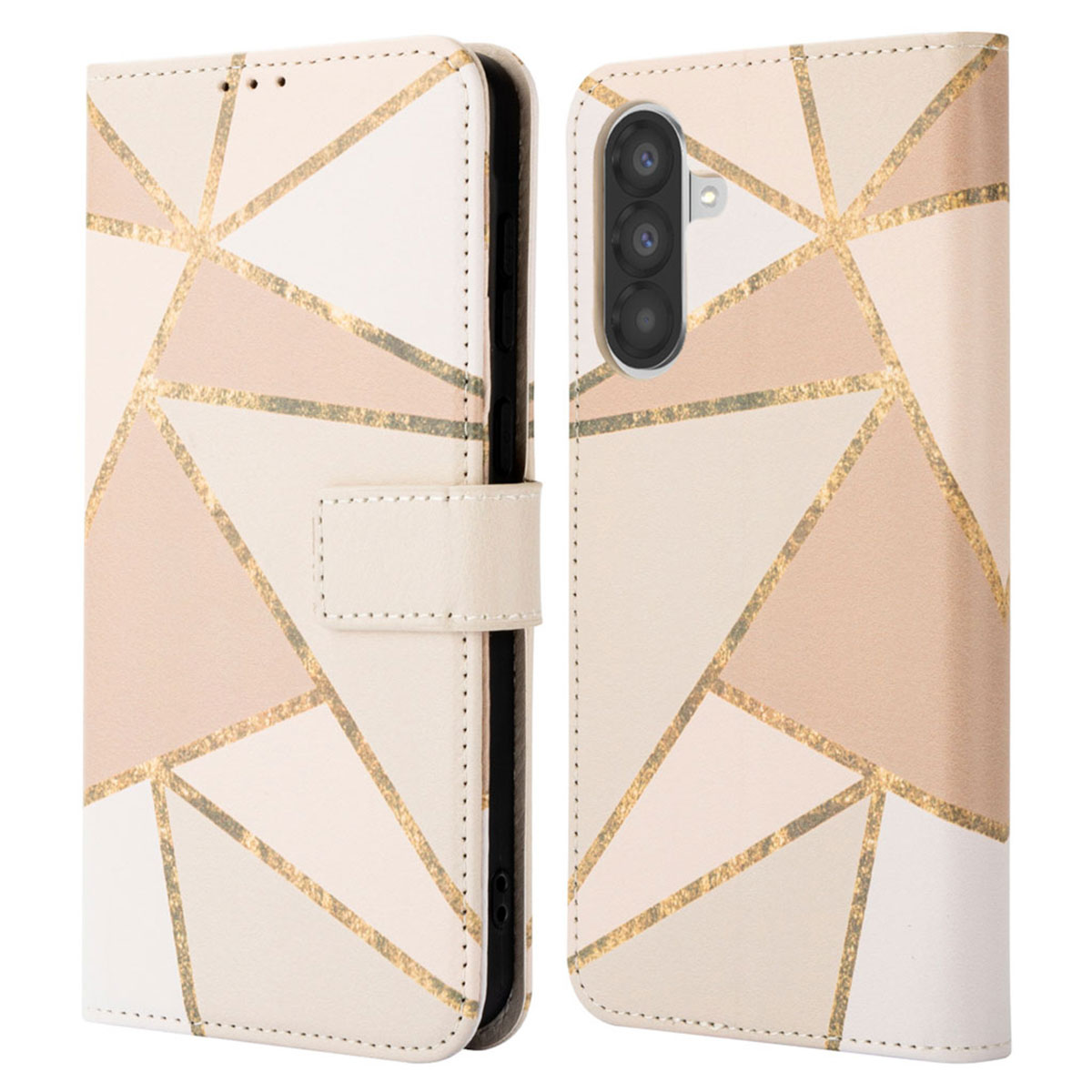imoshion Design Bookcase voor de Samsung Galaxy A26 - Beige Graphic