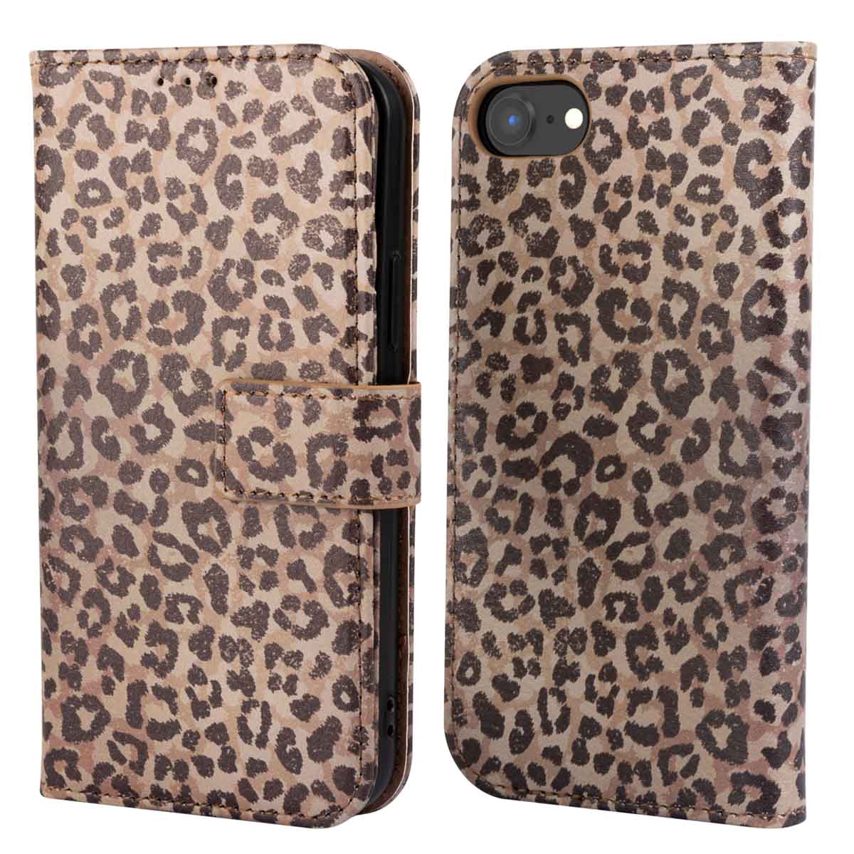 imoshion Design Bookcase voor de Apple iPhone 17e / 16e - Leopard Mood