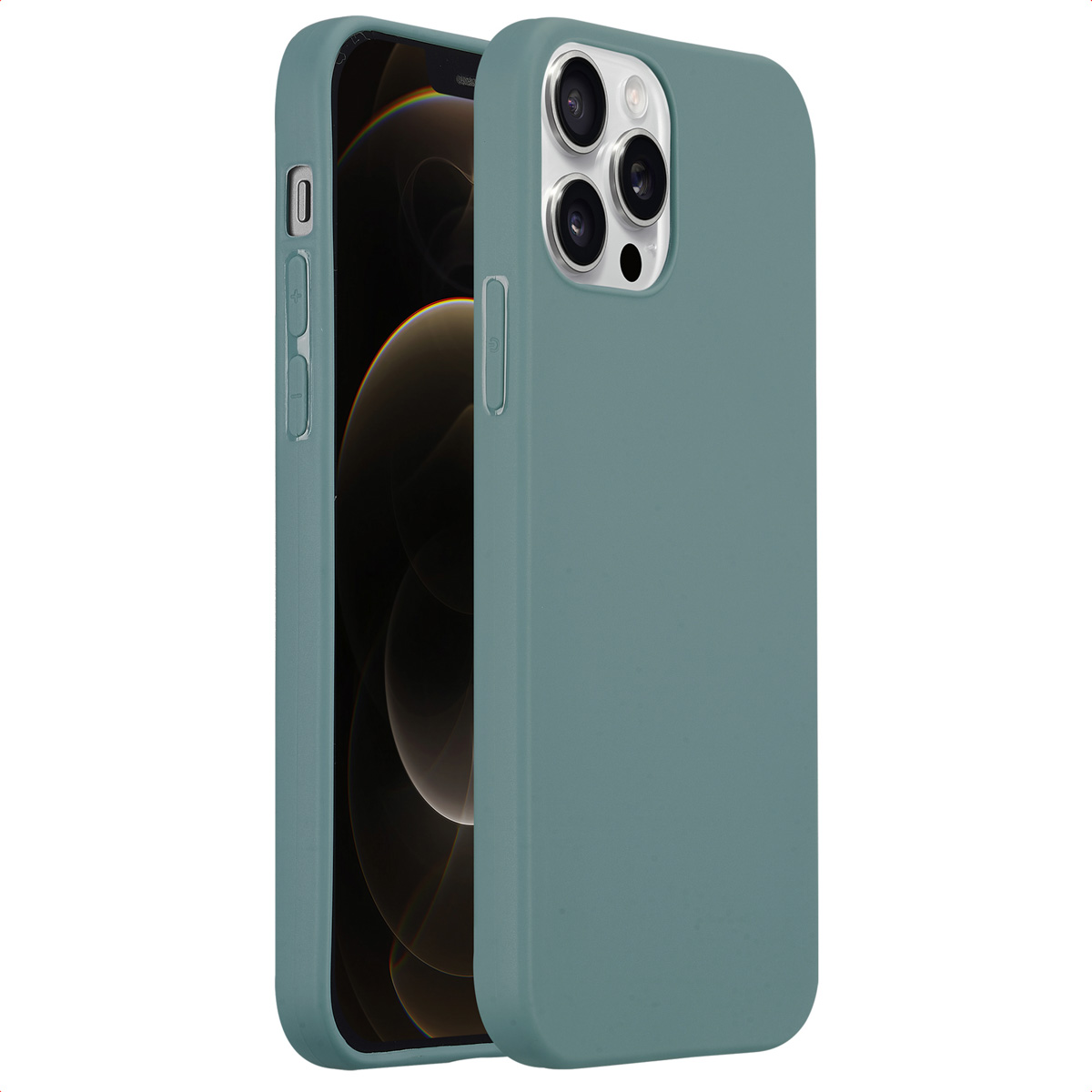 imoshion Color Backcover voor de Apple iPhone 12 (Pro) - Pine Green