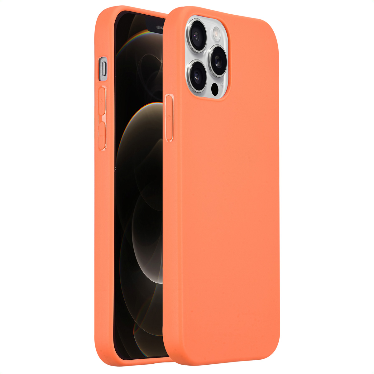 imoshion Color Backcover voor de Apple iPhone 12 (Pro) - Apricot Crush Orange