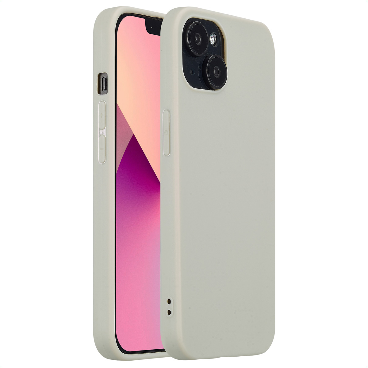 imoshion Coque Couleur Apple iPhone 13 - Gris
