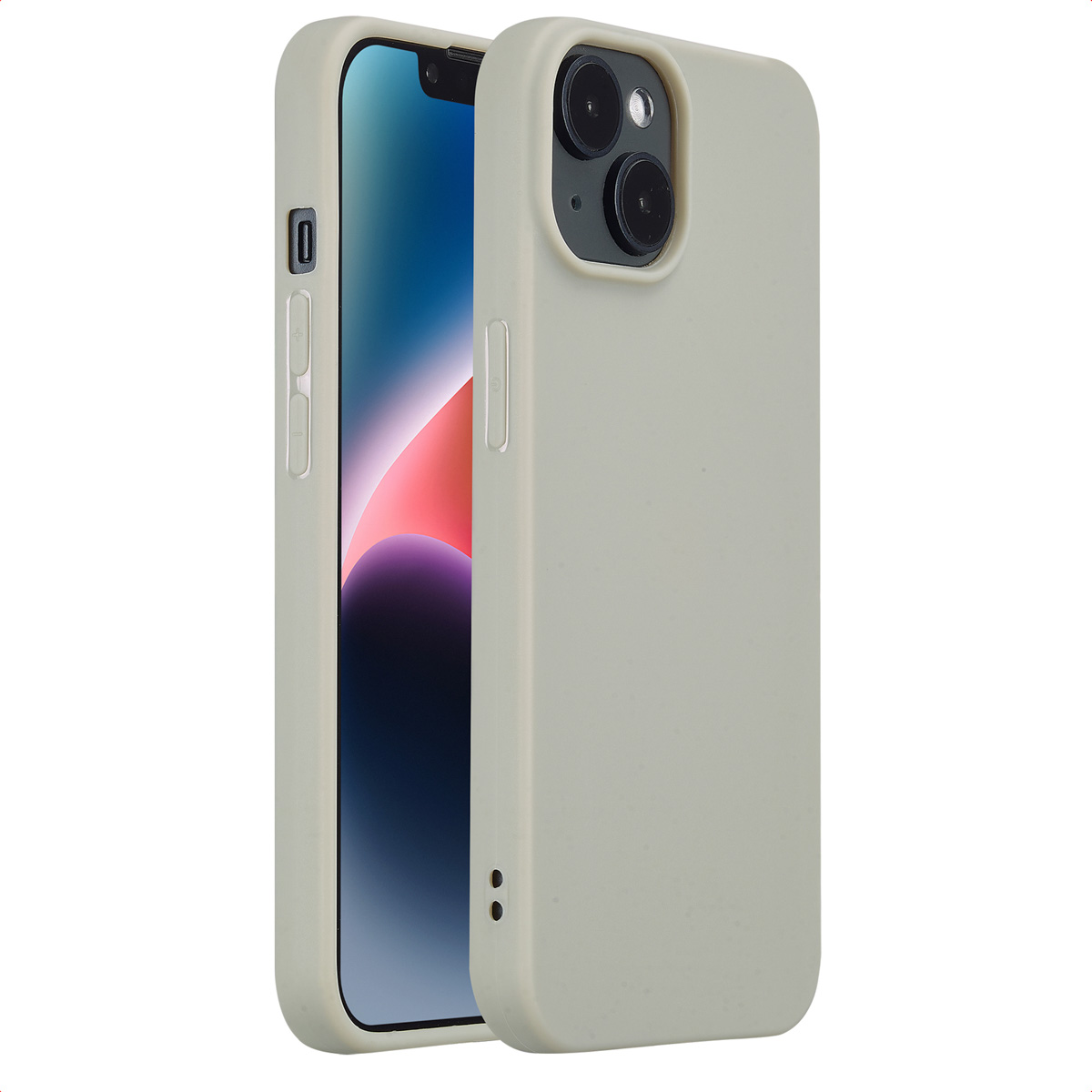 imoshion Coque Couleur Apple iPhone 14 - Gris