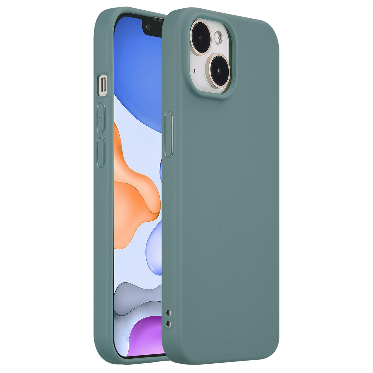 imoshion Coque Couleur Apple iPhone 15 - Pine Green