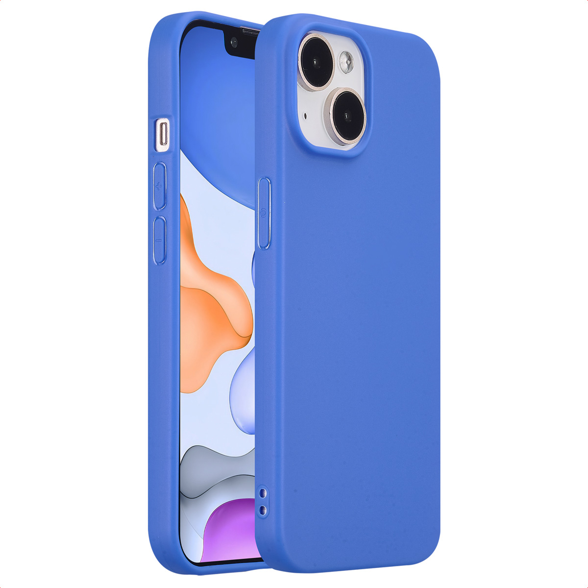 imoshion Coque Couleur Apple iPhone 15 - Cobalt Blue