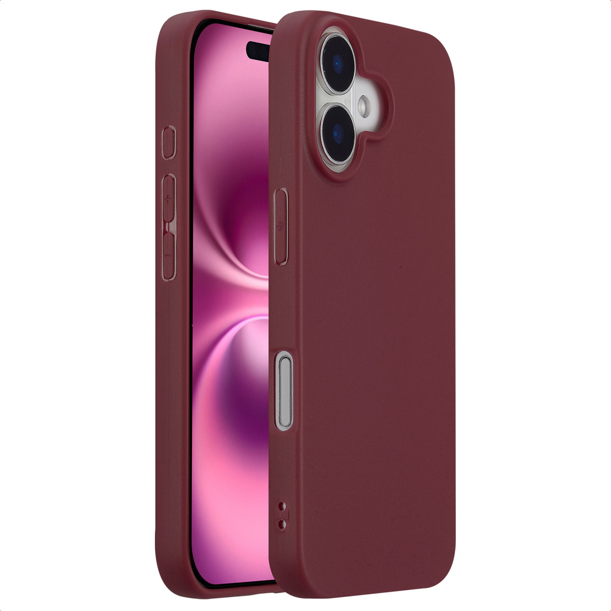 imoshion Coque Couleur Apple iPhone 16 - Wine Red
