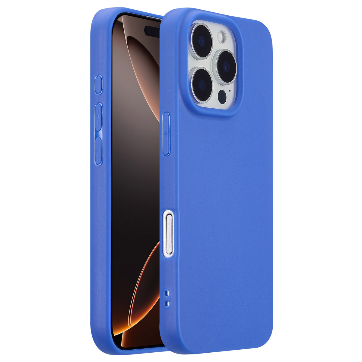 imoshion Coque Couleur Apple iPhone 16 Pro - Cobalt Blue