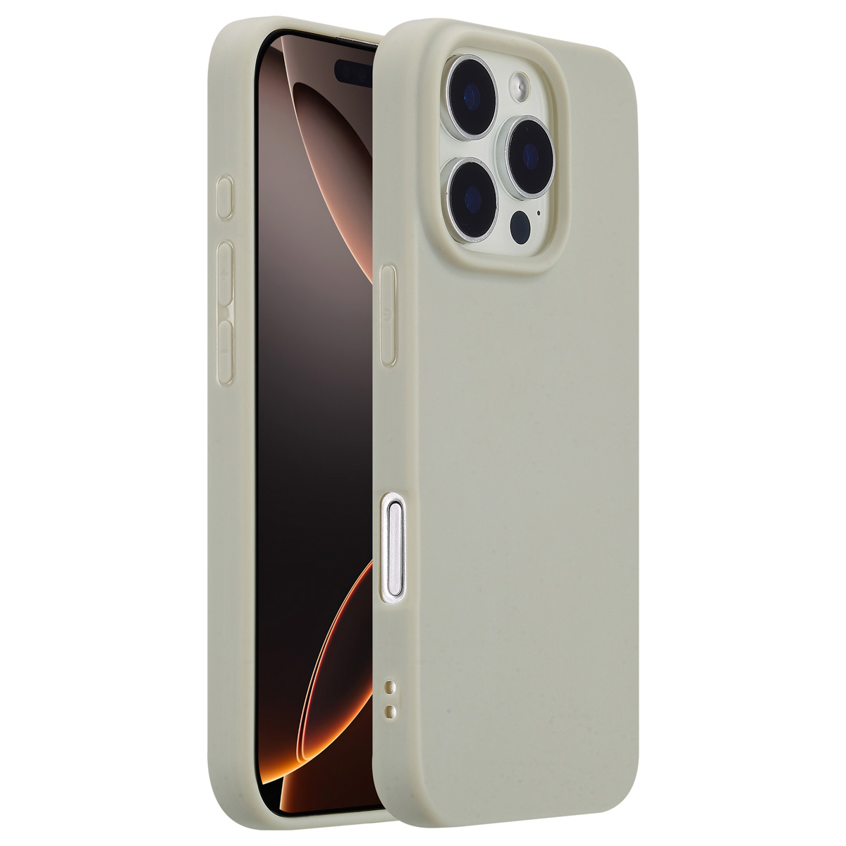 imoshion Coque Couleur Apple iPhone 16 Pro - Gris