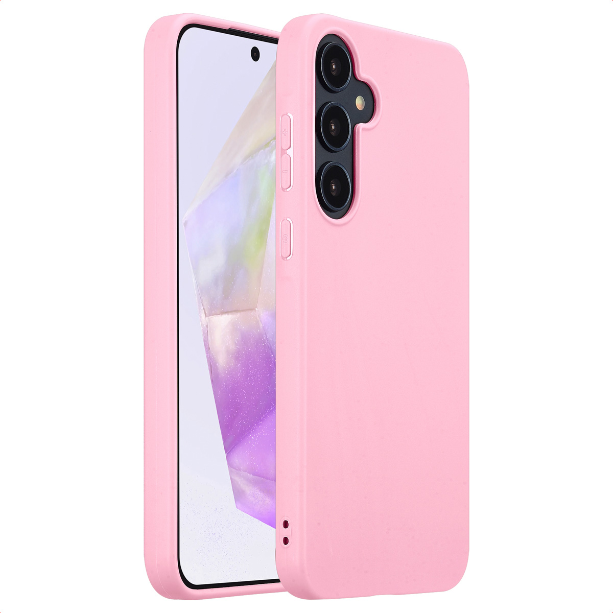 imoshion Coque Couleur Samsung Galaxy A35 - Bubblegum Pink