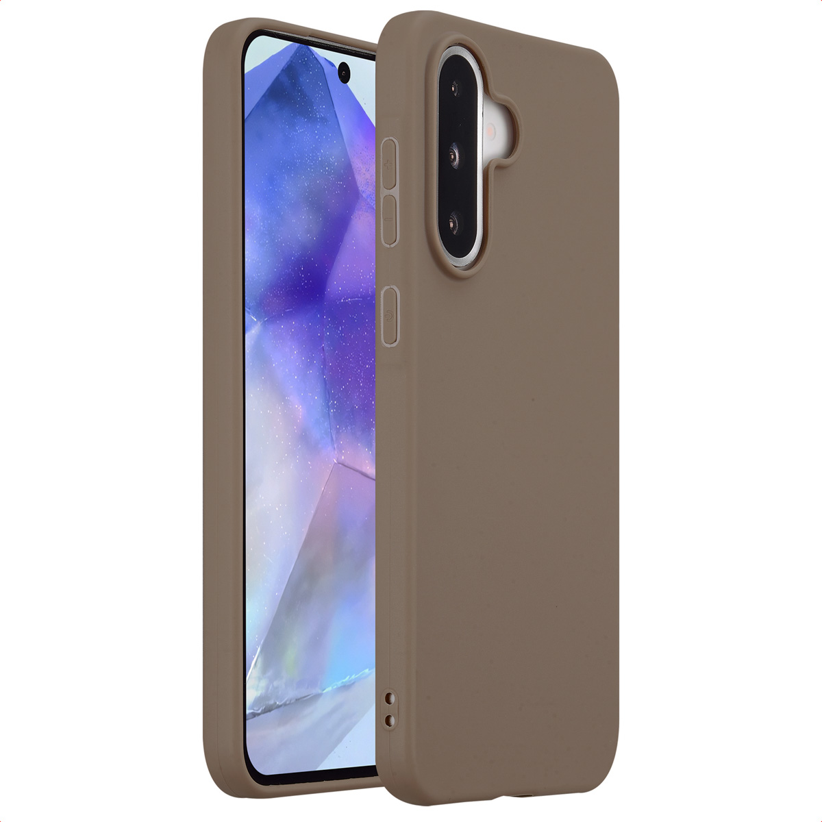 imoshion Coque Couleur Samsung Galaxy A36 / A56 - Marron