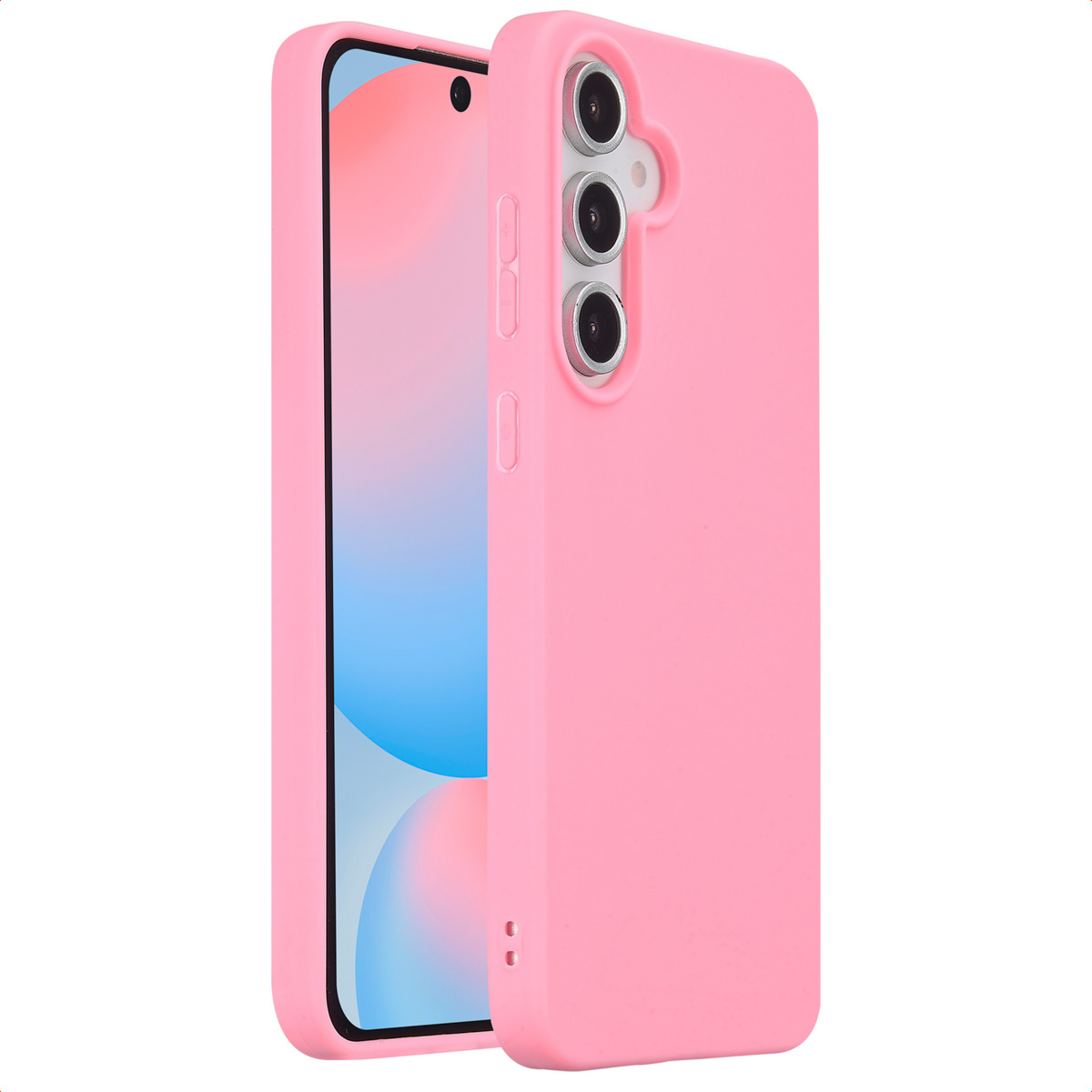imoshion Coque Couleur Samsung Galaxy S24 FE - Bubblegum Pink