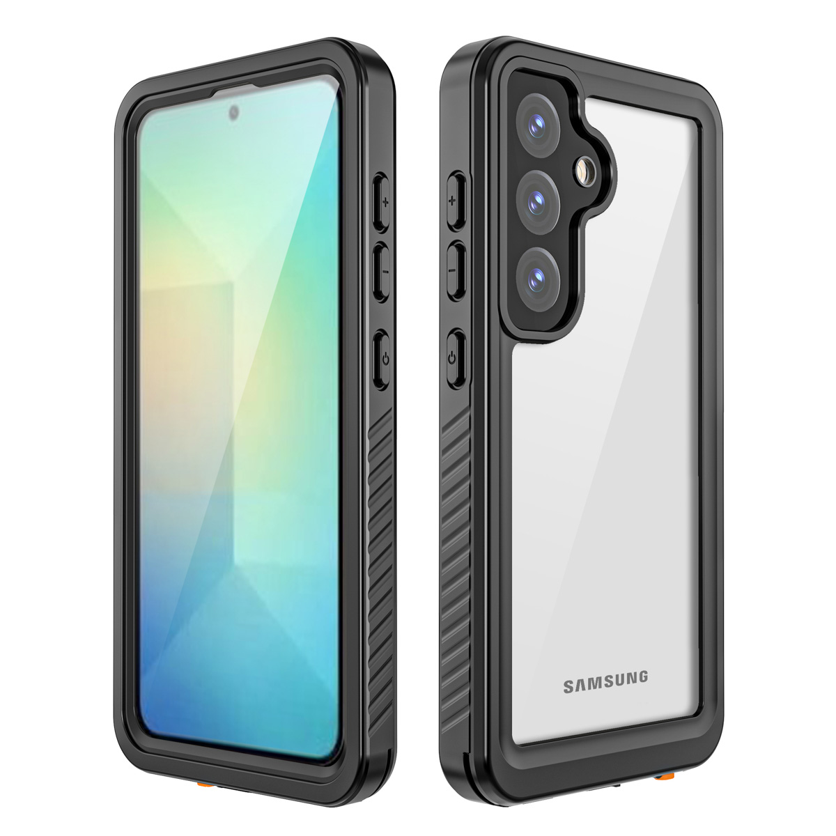 Redpepper Dot Plus Waterproof Backcover voor de Samsung Galaxy S25 - Zwart