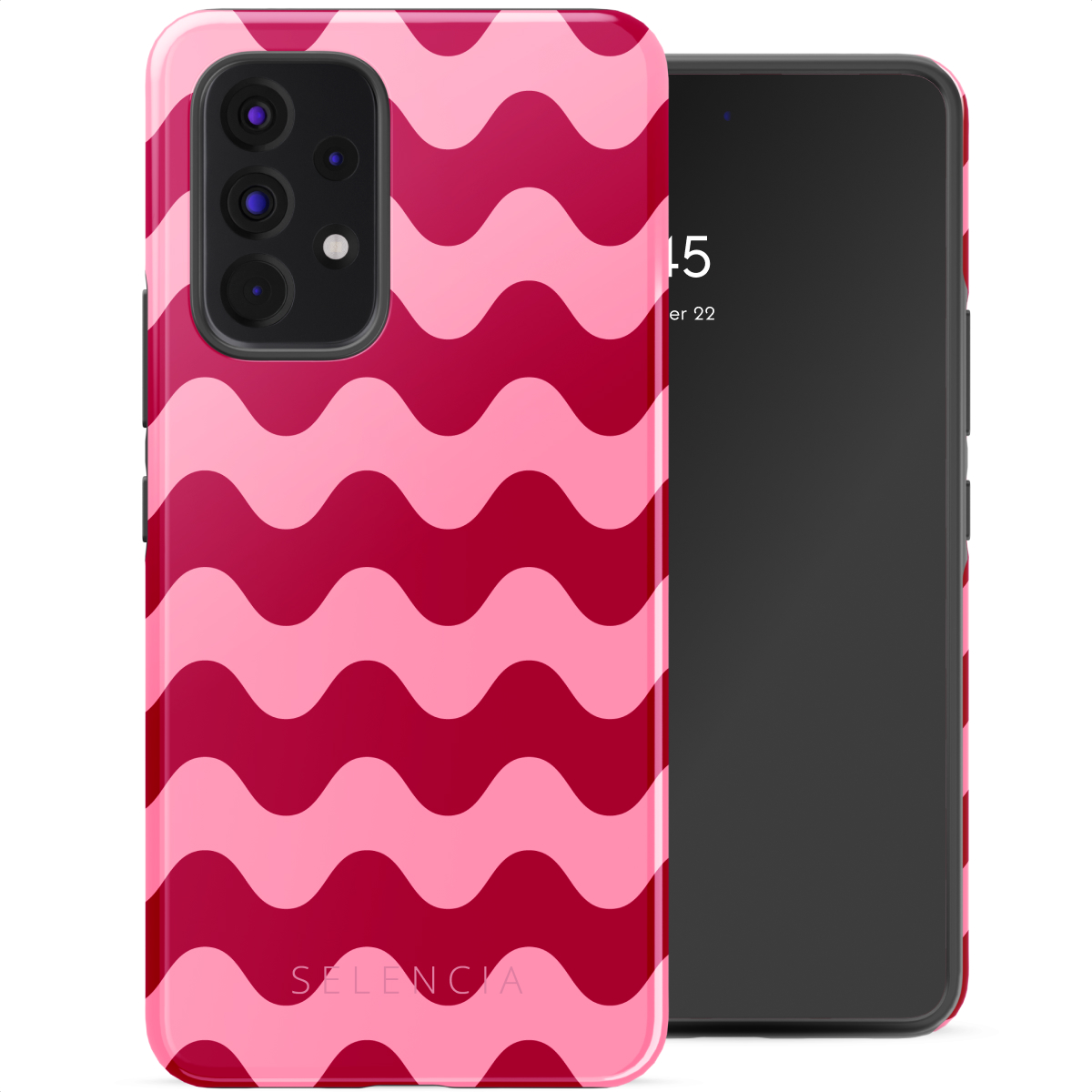 Selencia Coque arrière Vivid Samsung Galaxy A53 - Wave Vibes Lipstick