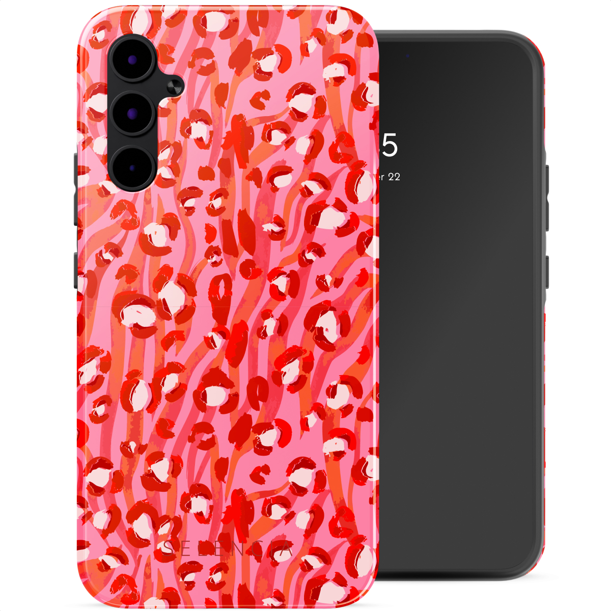 Selencia Coque arrière Vivid Samsung Galaxy A34 (5G) - Wild Spots Lipstick