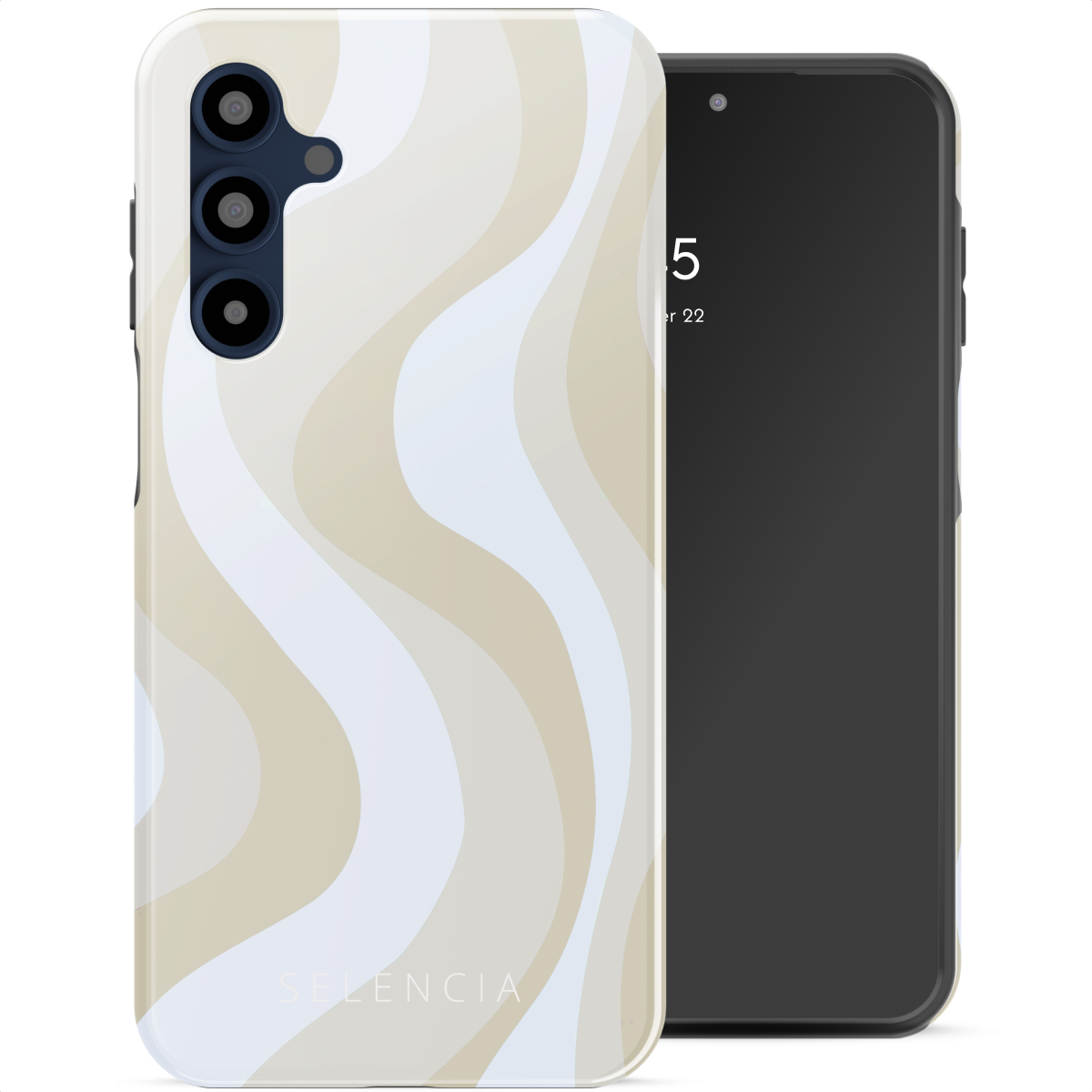 Selencia Coque arrière Vivid Samsung Galaxy A16 - Desert Waves Beige