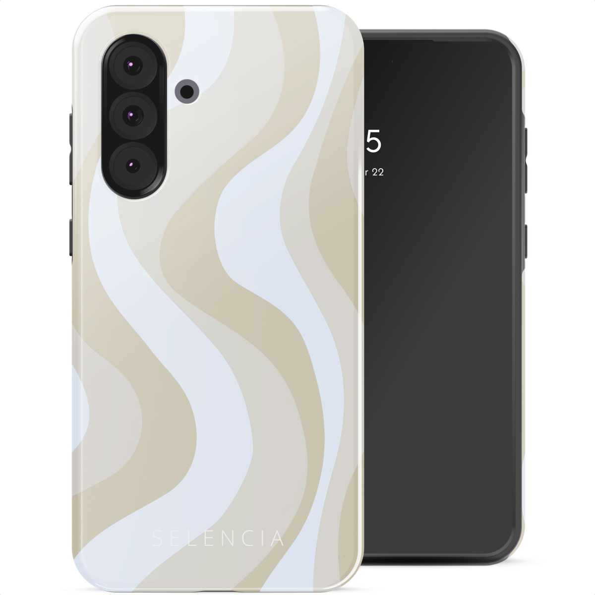 Selencia Coque arrière Vivid Samsung Galaxy A36 / A56 - Desert Waves Beige
