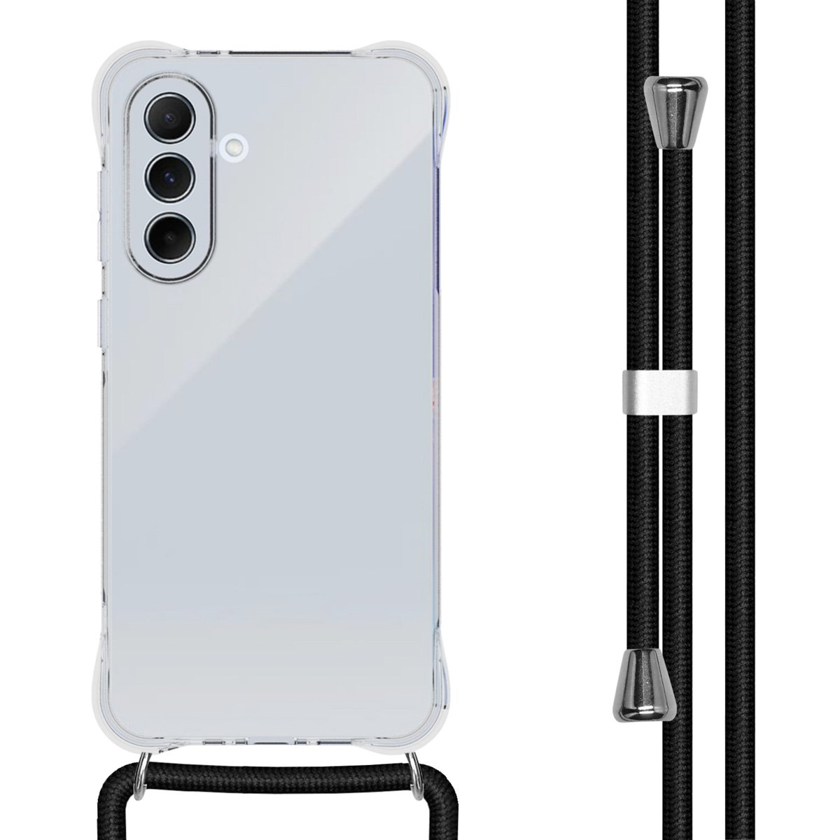 imoshion Transparante Backcover met koord voor de Samsung Galaxy A56 - Zwart