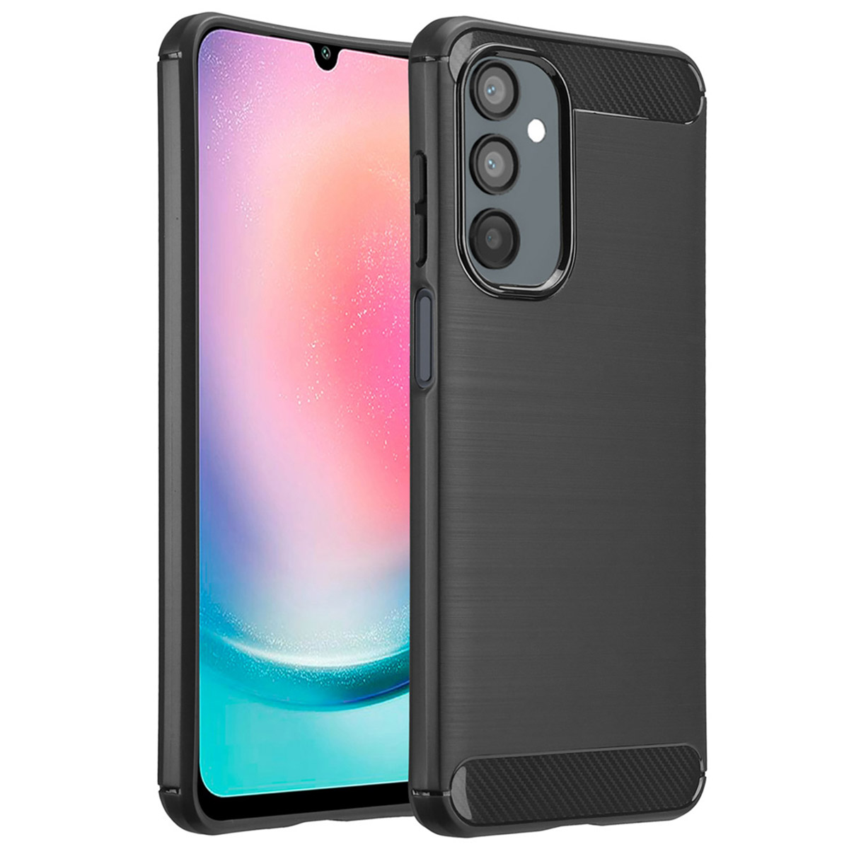 imoshion Coque Brushed Samsung Galaxy A26 - Noir
