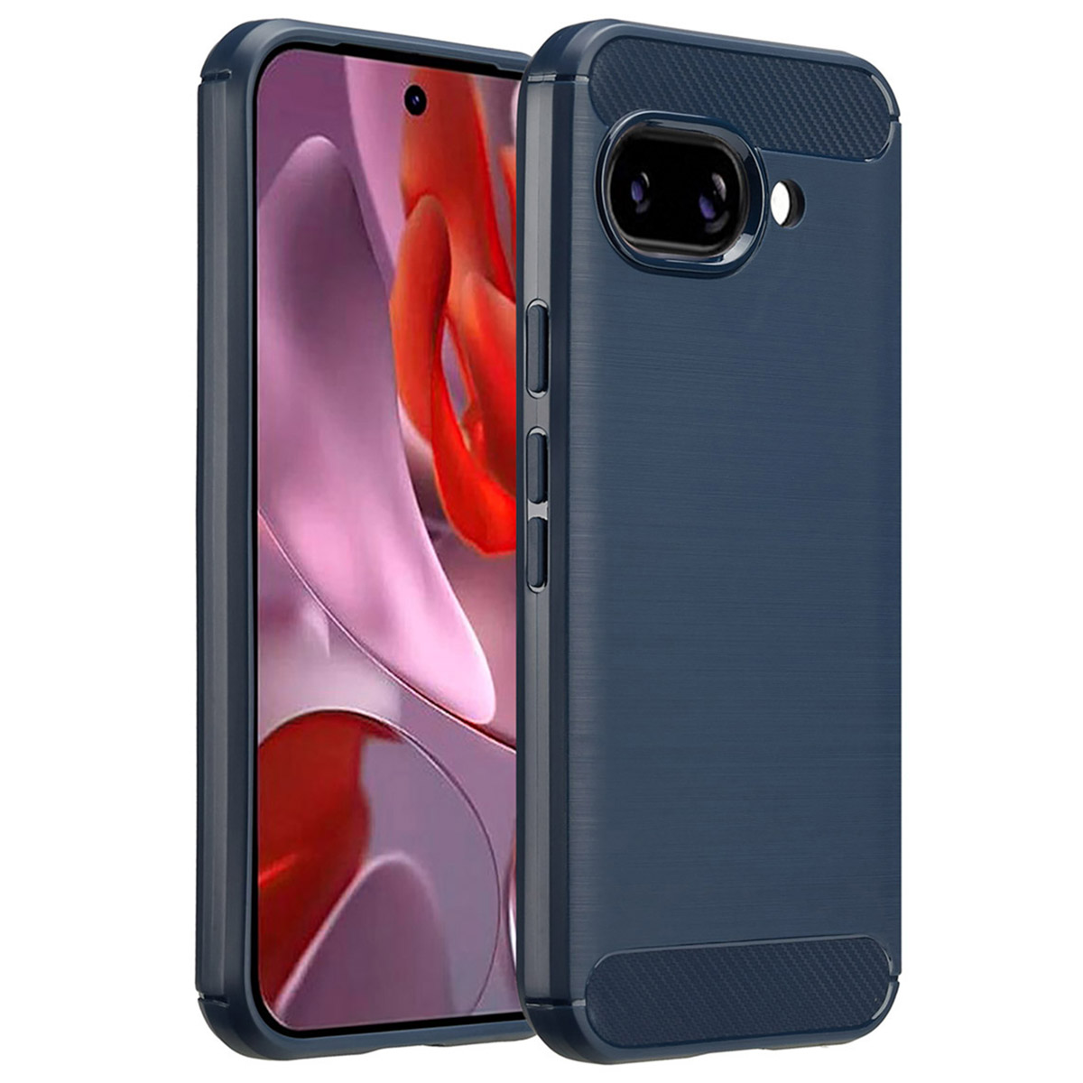 imoshion Coque Brushed Google Pixel 9A - Bleu foncé