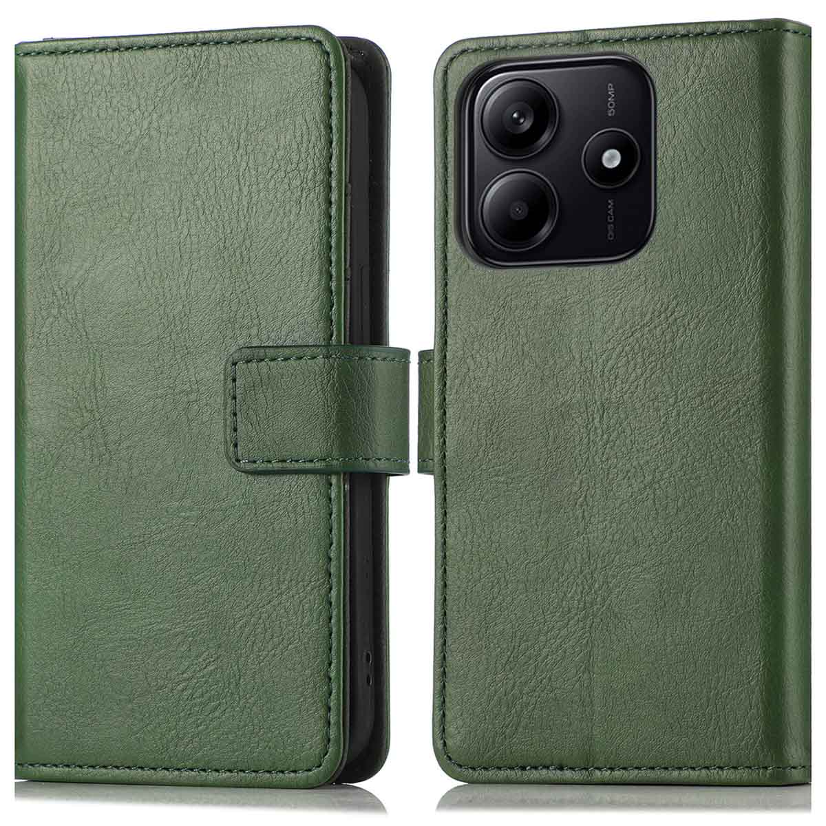 imoshion Luxe Bookcase voor de Xiaomi Redmi Note 14 (5G) - Groen