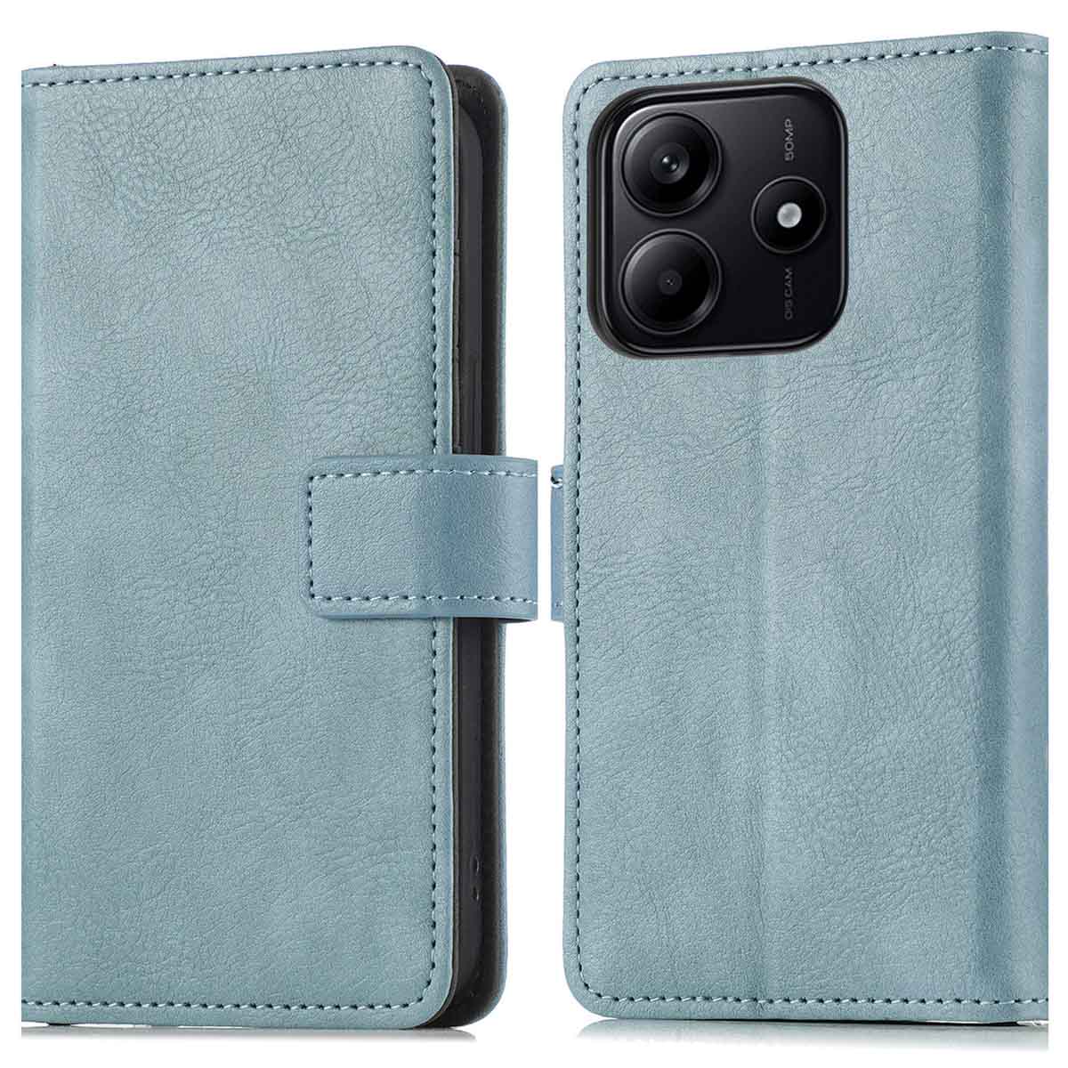 imoshion Luxe Bookcase voor de Xiaomi Redmi Note 14 (5G) - Lichtblauw