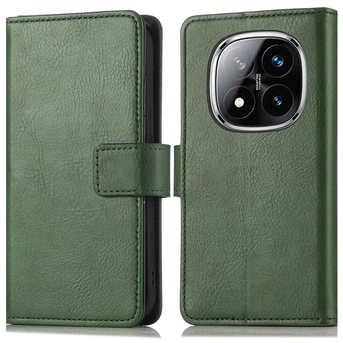 imoshion Luxe Bookcase voor de Xiaomi Redmi Note 14 Pro (5G) - Groen