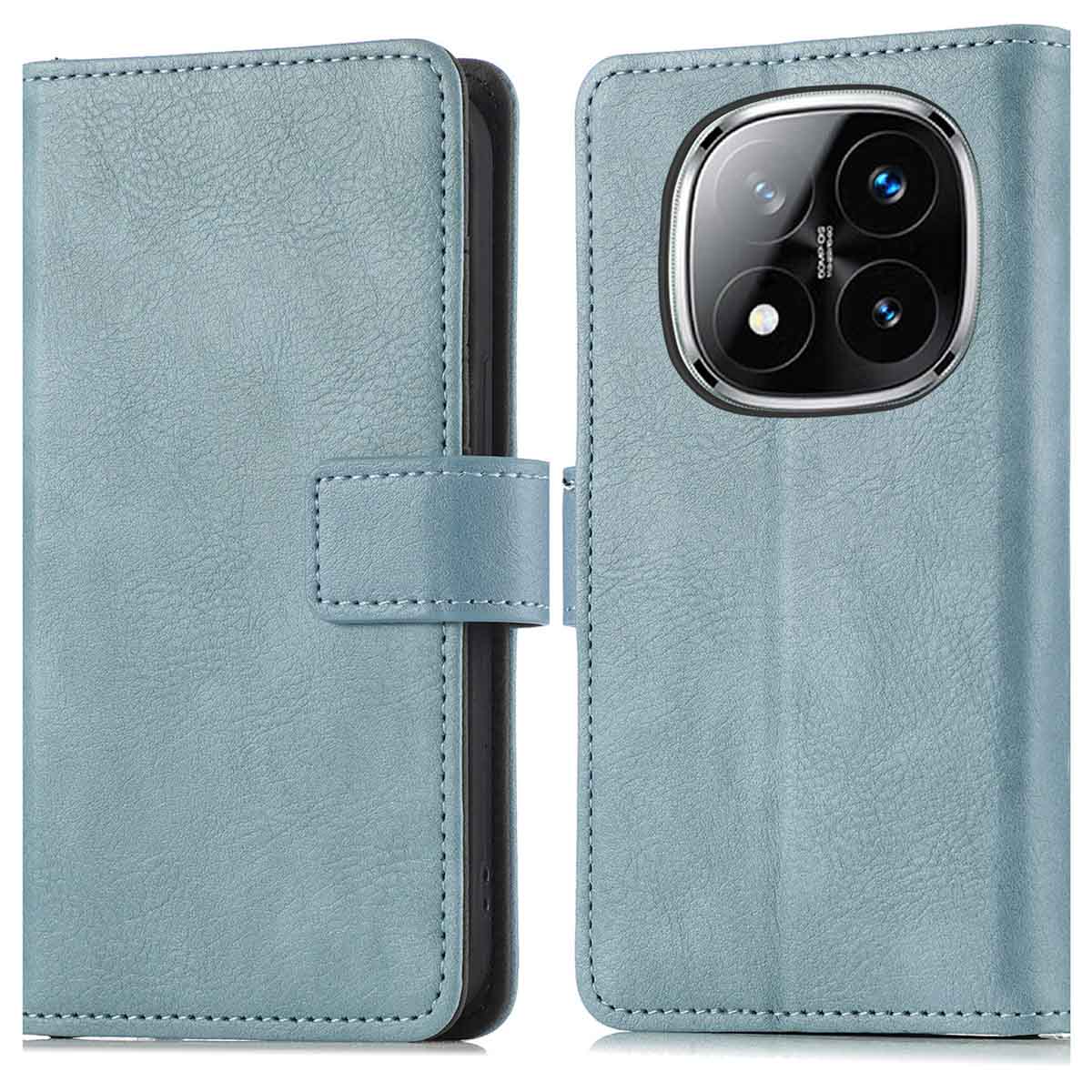 imoshion Luxe Bookcase voor de Xiaomi Redmi Note 14 Pro (5G) - Lichtblauw