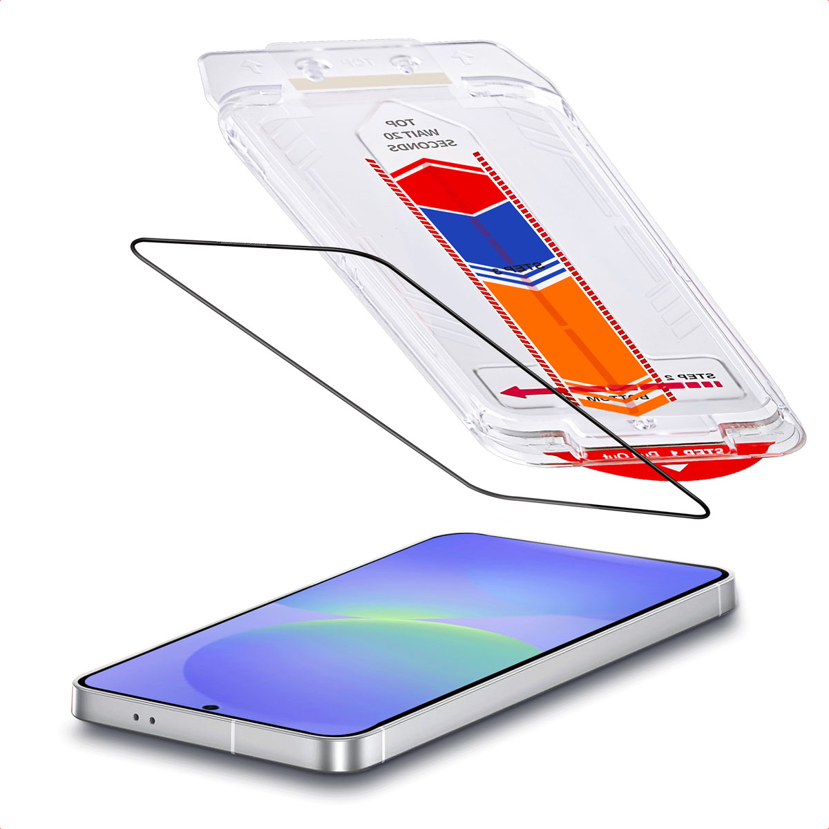 Accezz Gehard Glas Screenprotector + Applicator voor de Samsung Galaxy A36