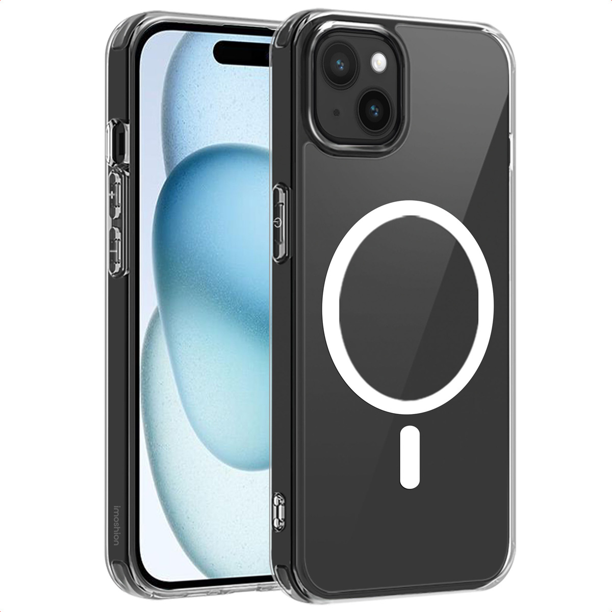 imoshion Protective Backcover met MagSafe voor de Apple iPhone 15 - Transparant