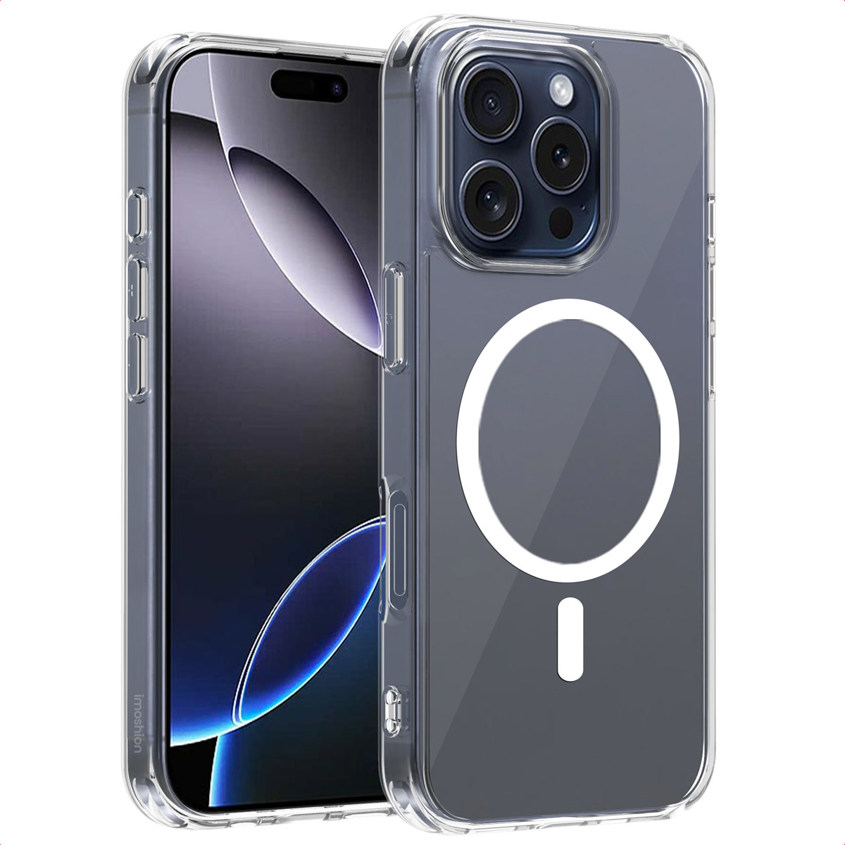 imoshion Protective Backcover met MagSafe voor de Apple iPhone 16 Pro Max - Transparant