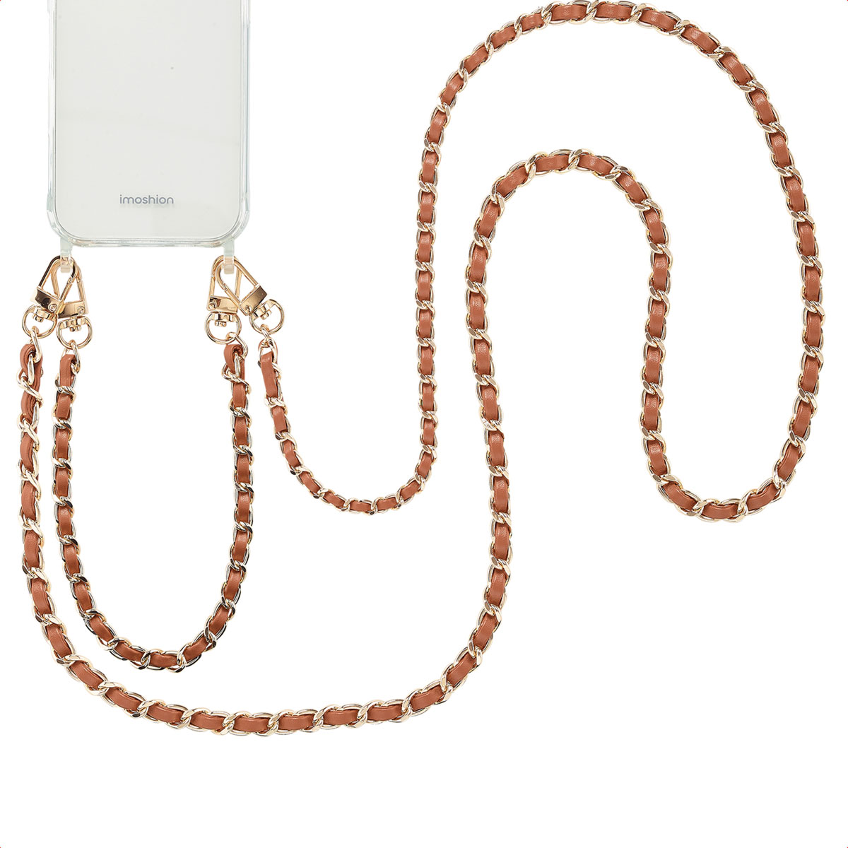 imoshion PU Leather Telefoonkoorden set - Bruin