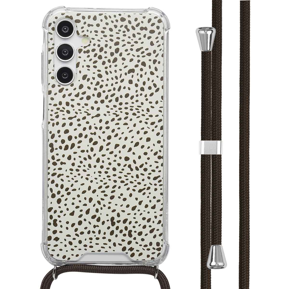 imoshion Design hoesje met koord voor de Samsung Galaxy A15 (5G) - Desert Dots