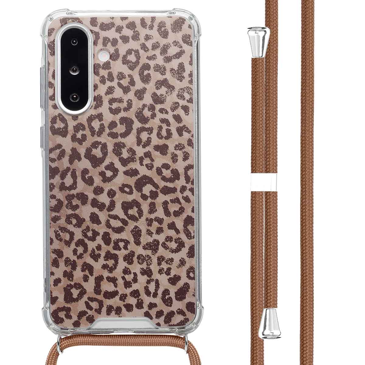 imoshion Coque Design avec cordon Samsung Galaxy A36 - Leopard Mood