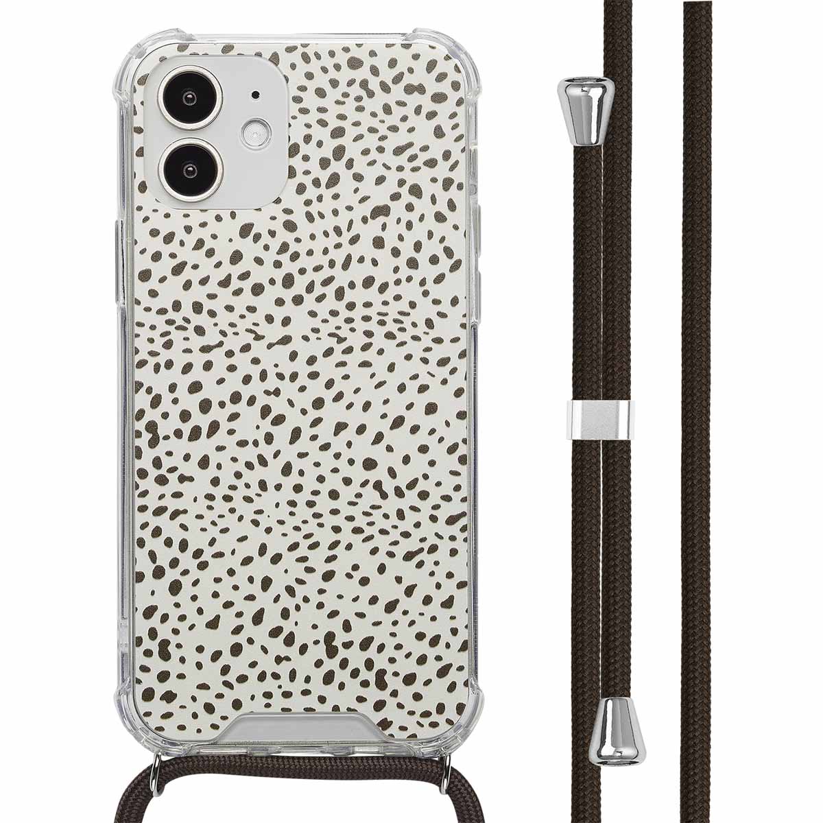 imoshion Coque Design avec cordon Apple iPhone 12 (Pro) - Desert Dots