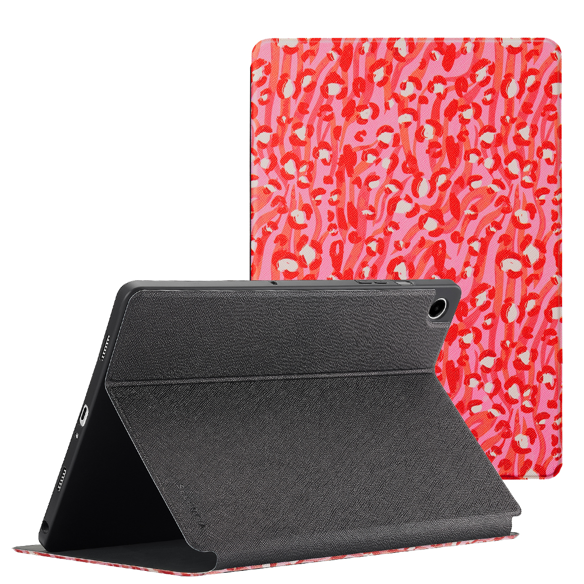 Selencia Coque tablette Vivid Samsung Galaxy Tab A9 Plus - Wild Spots Lipstick