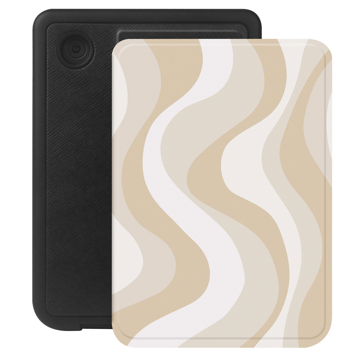 Selencia Vivid Bookcase voor de Kobo Clara Colour / Clara BW - Desert Waves Beige