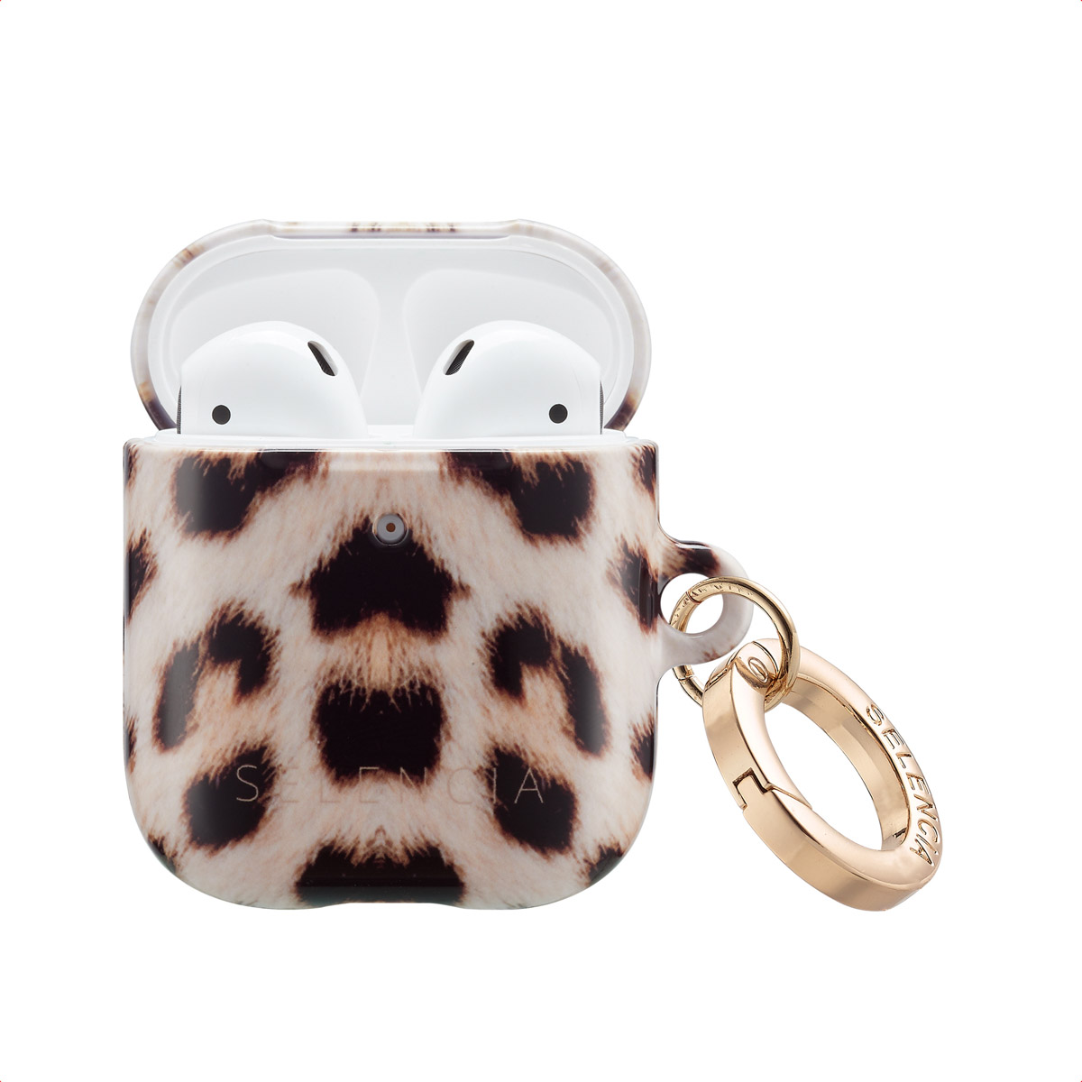 Selencia Coque Vivid Apple Airpods 1 / 2 - Wild Leo