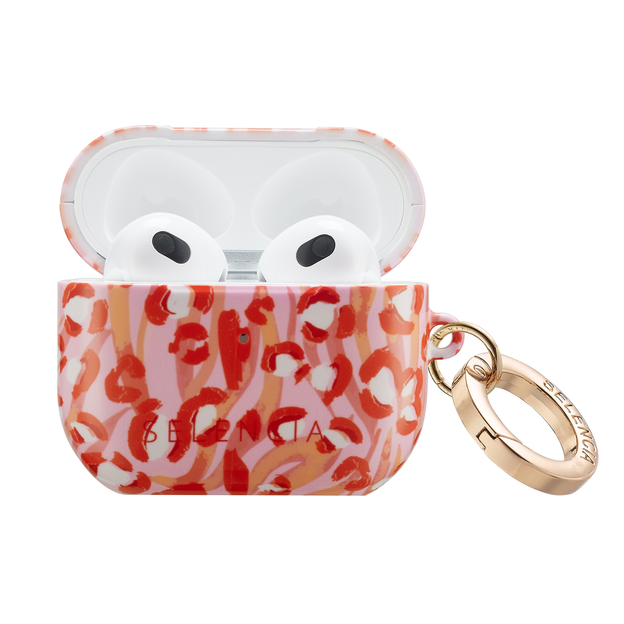 Selencia Coque Vivid  Apple Airpods 3 - Wild Spots Lipstick